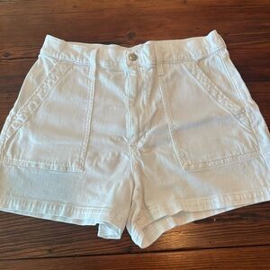 J.Crew Factory White Denim Shorts
